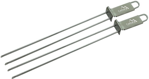 Cattara Dupla grill nyárs készlet, 32 cm, 2 db - Grill szett - Fő fotó
