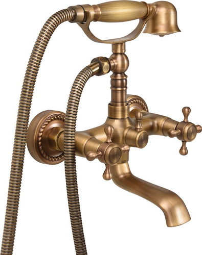 Bath Mixer Tap Retro Bronze 1 - Tap - Main image