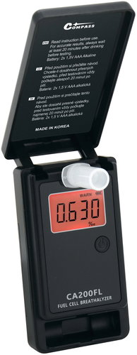 AlcoZero3 Alcohol Tester - Electrochemical Sensor (CA200FL) - Alcohol Tester - Main image