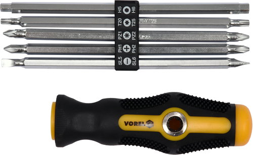 Vorel Screwdriver Set 10-in-1 - Screwdriver - Main image