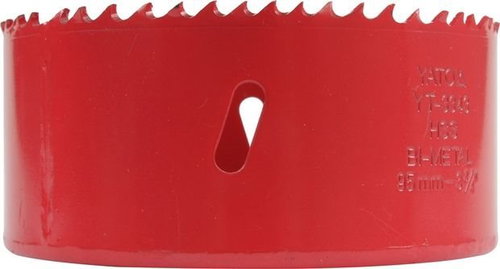 Yato Bimetallic Crown Drill Bit 95mm - Crown Drill Bit - Main image