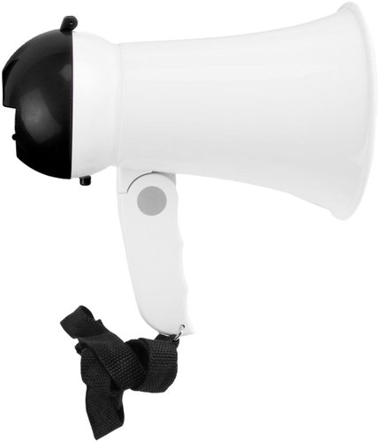 CMP MG20581 Mini megaphone with siren, black - Megaphone - Main image