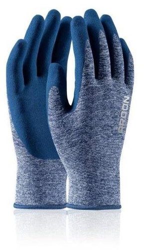 Adron Nature Touch Dipped Work Gloves, Blue - Work Gloves - Main image