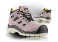 Vm Footwear Obuv pracovní kotníková kožená v kombinaci s textilem MADRID 2990-O1 - Work Shoes