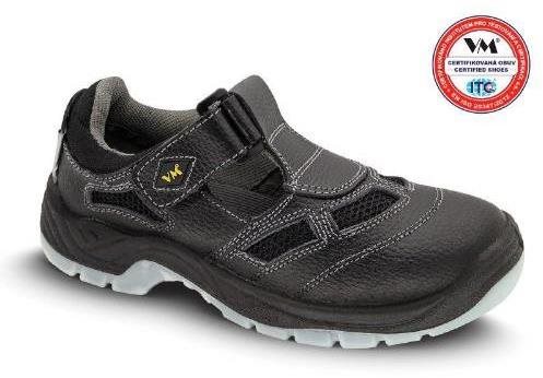 Vm Footwear Sicherheitssandale Leder mit Textil BERN Č 2885S - S1ES - Arbeitsschuhe - Hauptbild