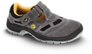 Vm Footwear Sandál bezpečnostní kožený s textilem BERN Š 2885SN – S1ESD - Munkacipő