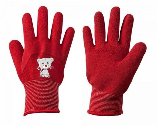 BRADAS Rukavice Kitty dětské - Work Gloves - Main image