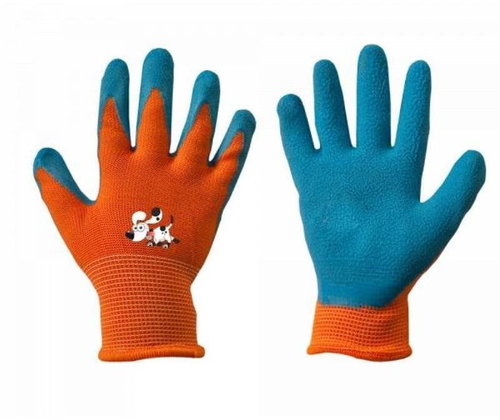 BRADAS Handschuhe Orange für Kinder - Arbeitshandschuhe - Hauptbild