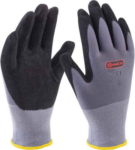 Rukavice univerzální šedé CONNEX - Work Gloves - Main image