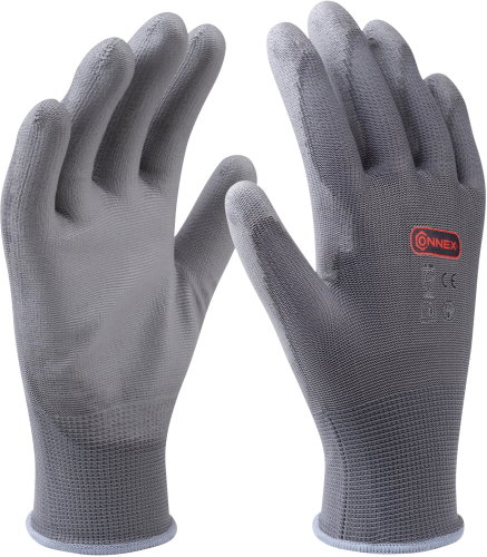 CONNEX Rukavice pracovní Comfort šedé - Work Gloves - Main image