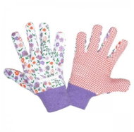 LAHTI PRO Rukavice tečkované L240507P, fialové - Work Gloves