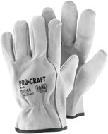 PROCRAFT Pracovní rukavice celokožené, GL-L10 - Work Gloves