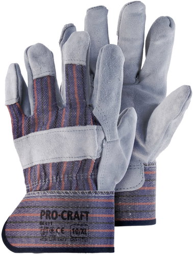 Procraft Pracovní rukavice kombinované kožené, GL-L11 - Work Gloves - Main image
