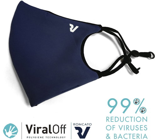 Roncato rouška s Viraloff, MODRÁ - Surgical Mask - Main image