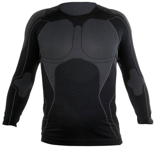 Thermal T-shirt, Black/Grey - Work T‑Shirt - Main image