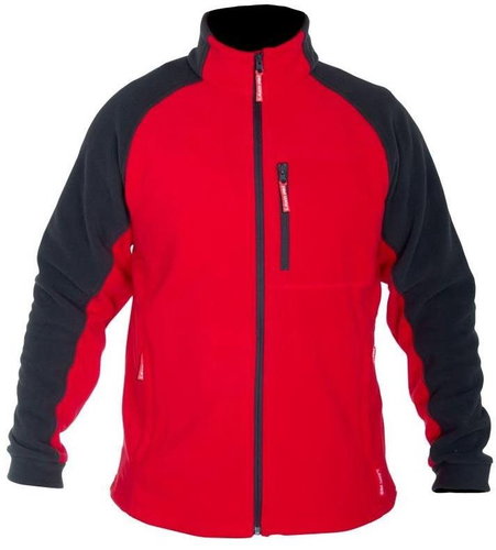 LAHTI PRO Bunda flísová, červeno-šedá - Work Jacket - Main image