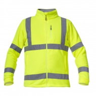 LAHTI PRO Bunda reflexní flísová, žlutá - Work Jacket