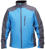 LAHTI PRO Bunda softshellová, tyrkys-šedá - Work Jacket