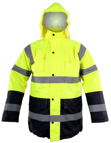 LAHTI PRO Warnschutz-Winterjacke, gelb - Arbeitsjacke - Hauptbild