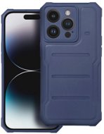 C4M Pouzdro Heavy Duty pro iPhone 14 Pro, námořnicky modré - Phone Cover