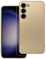 C4M Pouzdro Metallic pro Samsung Galaxy S23 Plus, zlaté - Phone Cover