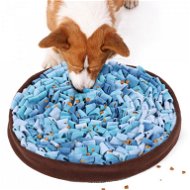 Interaktivní hračka pro psy Čmuchací kobereček hustý modrý 42 cm - Interaktivní hračka pro psy