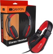 Canyon CNS-HHSU2BR schwarz-rot - Kopfhörer