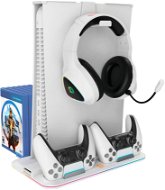 Canyon multifunkční chladící stojan pro PS5, bílý - Game Console Stand
