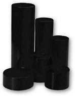 CONCORDE Plastic Six-piece, Black - Pencil Holder