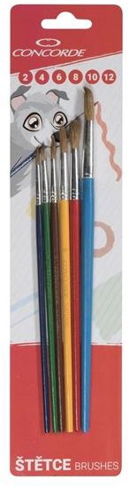CONCORDE Color kerek - 6 db-os kiszerelés
