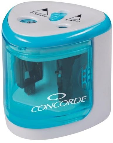 CONCORDE Duo elektrické na baterie, modré - Pencil Sharpener - Main image