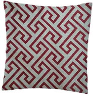 Kaptan Pillow Geometry red 1 - 40×40 cm - Pillow