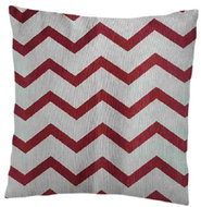 Kaptan Pillow Waves red 40×40 cm (44) - Pillow