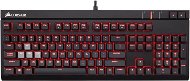 Corsair Gaming STRAFE RED LED Cherry MX Blue (CZ) - Herná klávesnica