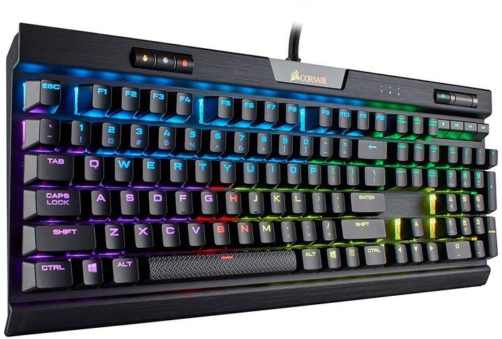 Corsair K70 RGB MK.2 Rapidfire Cherry MX Speed - US - Gaming