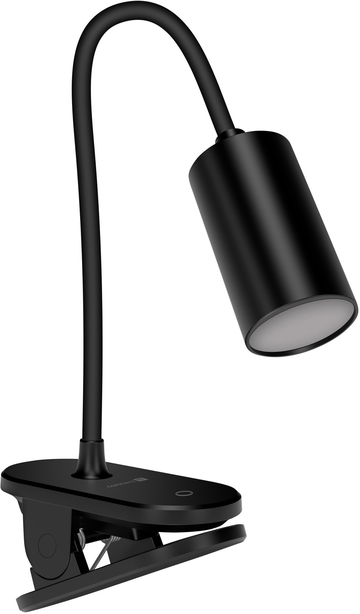 Connect IT CLIP 2 Csíptetős LED lámpa, fekete