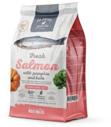 Go Native Sterilised Cat Salmon, Pumpkin & Kale 1,5 kg - Cat Kibble - Main image