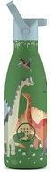 Cool Bottles Kids Jurassic Era triple layer 350 ml 3D stainless steel thermo bottle - Thermos