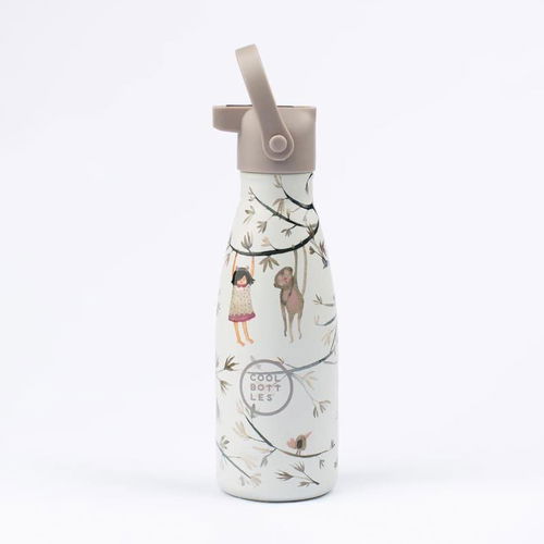 Cool Bottles Kids 3D Hanging Friends, třívrstvá, 260 ml - Láhev na pití - Hlavní obrázek