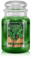 Country Candle Candle in glass box, Balsam and cedar, 680 g - Candle