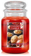 Country Candle Candle in glass box, Apple Cinnamon Muffin, 680 g - Candle
