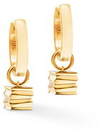 Coeur de Lion Wave Cube 0161/21-1600 - Earrings