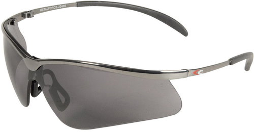 Cofra METALFORCE E023-B110, metal frame, grey lens - Safety Goggles - Main image