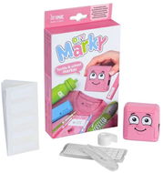 COLOP Marky DIY, samobarvící textilní, růžové (černý otisk) - Razítko