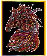 Colorvelvet sametový obrázek - kůň - Omalovánky