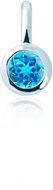 COLURE Swiss topaz Minimalist COL-40 (Ag 925/1000, 0,4 g) - Charm