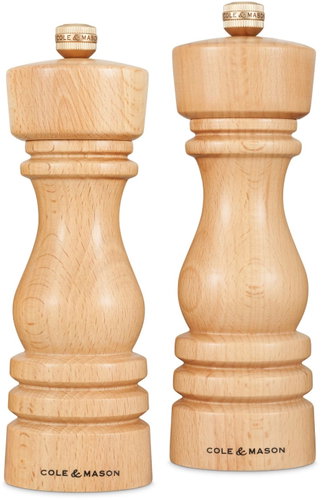 Cole&Mason London Natural Beech dárková sada 18 cm - Spice Grinder - Main image