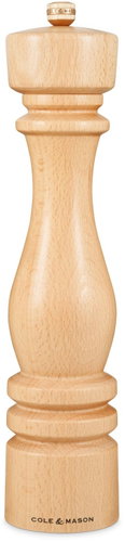 Cole & Mason London Natural Beech Salt Mill 30cm - Spice Grinder - Main image
