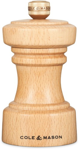 Cole&Mason Hoxton Natural Beech mlýnek na sůl 10,4 cm Main image Cole&Mason Hoxton Natural Beech mlýnek na sůl 10,4 cm - Spice Grinder - Main image