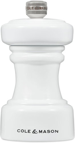 Cole&Mason Hoxton White Gloss mlýnek na pepř 10,4 cm - Spice Grinder - Main image